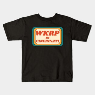 wkrp retro Kids T-Shirt